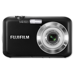 Fujifilm JV200 Digital Camera HD High Resolution SD SDHC 2.7in LCD 3.0x Optical Zoom 14MP Ref JV200