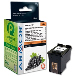 Armor Compatible Inkjet Cartridge Black [HP No. 338 C8765EE Equivalent] Ref K20216