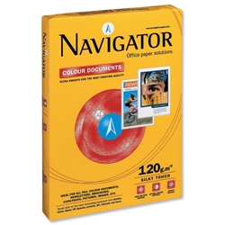 Navigator Colour Documents Paper Ultra Smooth 120gsm A4 White Ref NCD1200009 [250 Sheets]