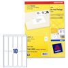 Avery Smartstamp Labels Inkjet Logo 10 per Sheet 135x38mm - J5103-25