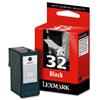 Lexmark Inkjet Cartridge Black No. 32 Ref 18C0032E