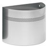 Durable Bin Semicircular Metal 30mm Perforated 22 Litres - 3316/23