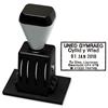 5 Star Date and Stamp Message 4 Lines with Date Ref 364160 - 364160