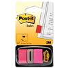 Post-it Index Flags - Bright Pink - 25mm - 12 Packs - 680-21