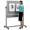 Nobo Mobile Combination Whiteboard Easel Magnetic Drywipe - 1901043