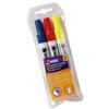 Nobo Chalkmarker Pens Drywipe Assorted Colours [Pack 3] - 34434201