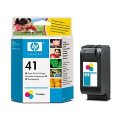 Hewlett Packard (HP) No. 41A Inkjet Cartridge Page Life 460pp 40.5ml Tri Colour Ref 51641A - Item image