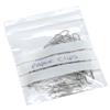 Polythene Bags Resealable Grip Seal Write On 75x82mm [Pack 1000]