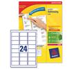 Avery Addressing Labels Laser Jam-free 24 per Sheet 63.5x33.9mm White Ref L7159-100 [2400 Labels]