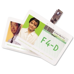 GBC Laminating Pouches Premium Quality 250 Micron for Credit Card size (54x86mm) Ref 3740300 [Pack 100]