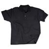 Portwest Polo Shirt Polyester & Cotton Rib-knitted - B210BLKMED