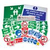 Office Safety Signs Kit Selection Various Polypropylene - MP105/R