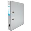 Elba Mini Lever Arch File PVC 50mm Spine A4 Grey [Pack 10] - 10008245