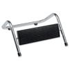 Kensington Footrest Tubular Steel Adjustable 4 Heights Platform W280x90mm Chromed Ref 1500193