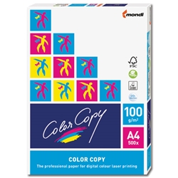 Color Copy Copier Paper Premium Super Smooth Ream-Wrapped 100gsm A4 White Ref CCW0324 [500 Sheets]