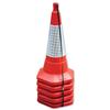 Safety Cone Standard One Piece H750mm with Sealbrite Sleeve [Pack 5]