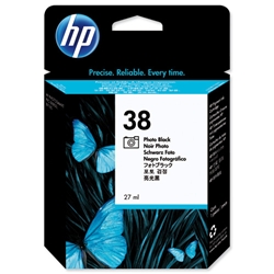 Hewlett Packard (HP) No. 38 Inkjet Cartridge Photo Black Ref C9413A