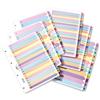 Concord ColourMix Index Mylar-reinforced Punched 4 Holes Jan-Dec A4 Multicoloured Ref 17801/CS178 Concord ColourMix Index Mylar-reinforced Punched 4 Holes Jan-Dec A4 Multicoloured Ref 17801/CS178