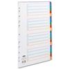 Concord Plastic Index Polypropylene 120 Micron Europunched A-Z Extra W