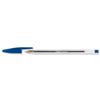 Bic Cristal Ball Pen Clear Barrel 1.0mm Tip [Pack 50] - 8373602