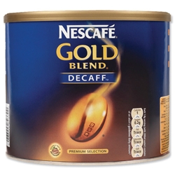 Nescafe Gold Blend Instant Coffee Decaffeinated Tin 500g Ref 5200230