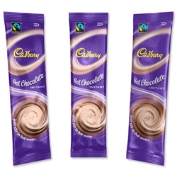 Cadbury Chocolate Break Fairtrade Hot Chocolate Powder Sachets Ref A03333 [Pack 50]