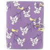 Filofax Songbird Pocket Organiser with Elastic Closure for Paper Size 81x120mm Purple Ref 027655