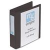 Emgee Index Ring Binder PVC 4 D-Ring Size 40mm Extra-wide A4 Black Ref 570403 [Pack 4]