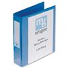 Emgee Index Ring Binder PVC 4 D-Ring Size 40mm Extra-wide A4 Blue Ref 570402 [Pack 4]