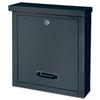 Letterbox Opening Suitable for A4 Documents W400xD155xH310mm Black