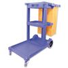 Mobile Janitorial Trolley Multifunctional Supplied Unassembled