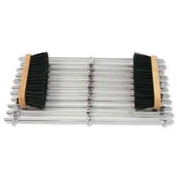 Heavy Duty Boot Scraper Door Mat Metal 400x300mm Ref SPC/BS02