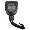 Stopwatch Water Resistant Battery Operated Black