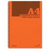 Silvine Twin Wire Polypropylene Notebook 160pp [Pack 5] - POLYA4O