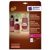 Avery Product Labels Laser 12 per Sheet 62x58mm White - L7111-10.UK