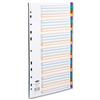 Concord Plastic Index Polypropylene 120 Micron Europunched 1-31 A4 Ass