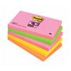 Post-it Super Sticky Notes 76x127mm Neon Rainbow Ref 655SN - 655-SN
