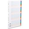 Concord Plastic Index Polypropylene 120 Micron Europunched A-Z A4 Asso