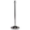 Vermes Classic Rope Stand Flat Top Post Polished Chrome - VERB3