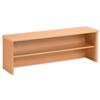 Sonix Modular Reception Desk Riser / Top Box W1200xD300xH370mm Beech