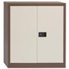 Trexus Storage Cupboard Steel 2-Door W914xD400xH1000mm - 395041