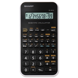 Sharp Calculator Handheld Junior Scientific Battery/Solar Power 11 Digit Ref EL-501x