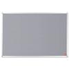 5 Star Noticeboard with Fixings and Aluminium Trim W1200xH900mm Grey