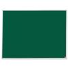 5 Star Noticeboard with Fixings and Aluminium Trim W1800xH1200mm Green