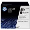 HP No. 55X Laser Toner Cartridge Page Life 25000pp Black [Pack 2] - CE