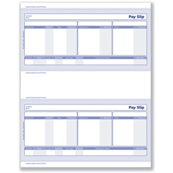 Sage Compatible Pay Advice by Communisis. Laser or Inkjet 210x102mm Ref DUKSA011 [500 Forms/1000 Payslips]