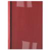 GBC Thermal Binding Covers 6mm Front PVC A4 Red [Pack 100] - IB451232