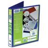 Elba Presentation Ring Binder PVC 2 D-Ring 25mm Capacity A4 Blue Ref 400008412 [Pack 6]