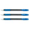 Pilot BPS GP Ball Pen Rubberised Grip Medium 1.0mm Tip 0.4mm Line Blue Ref BPGPM03 [Pack 12]