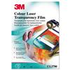 3M OHP Film Laser Colour Printer for Hewlett Packard (HP) LaserJet Ref CG3700 [Pack 50]
